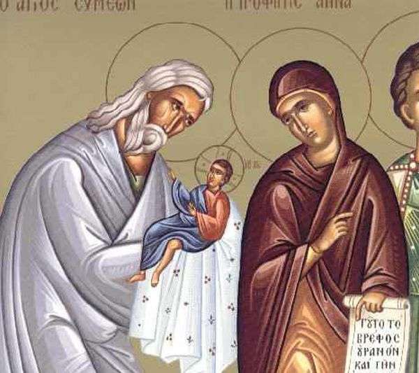 3 Φεβρουαρίου: Εορτή του Αγίου Συμεών του Θεοδόχου και της Προφήτιδος Άννας
